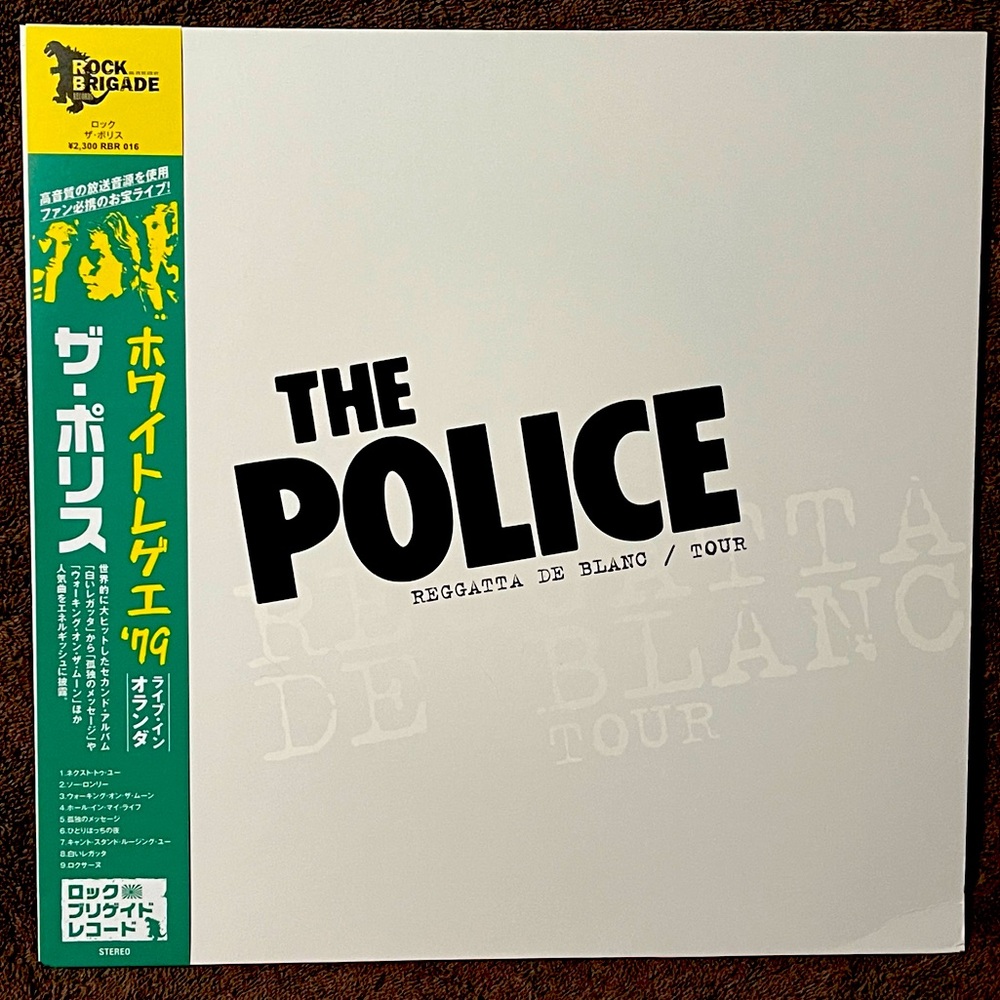 The Police Live 1979 Regatta de Blanc Tour Vinyl LP NEW